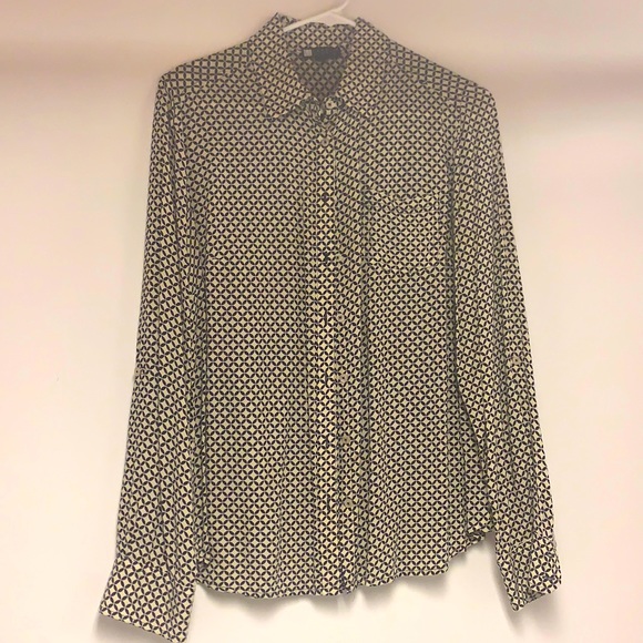 Carole Little Tops - CAROLE LITTLE RAYON BLOUSE